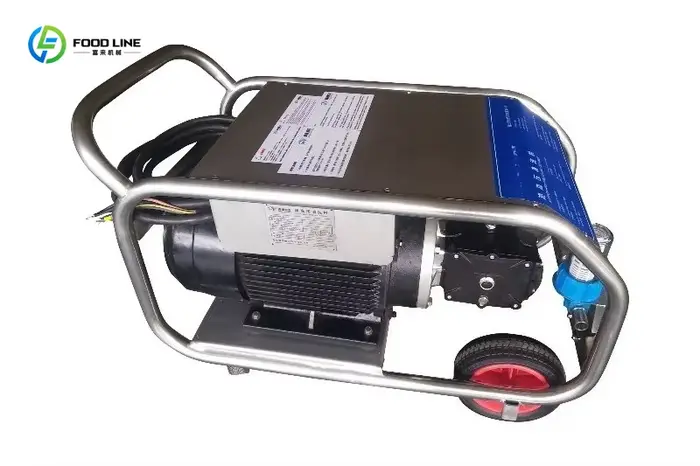 Nettoyeur haute pression en acier inoxydable personnalisé 500 bars avec débit de 20 L/min et 23