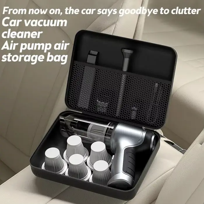 Mallette de rangement pour aspirateur de voiture