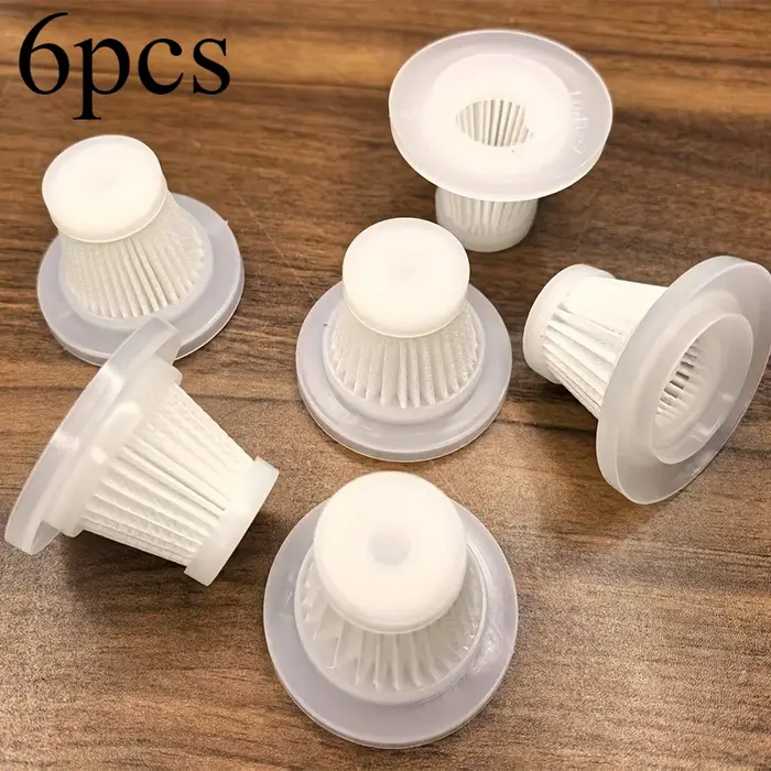 Ensemble de filtres pour aspirateur à main lavable de 6 pièces