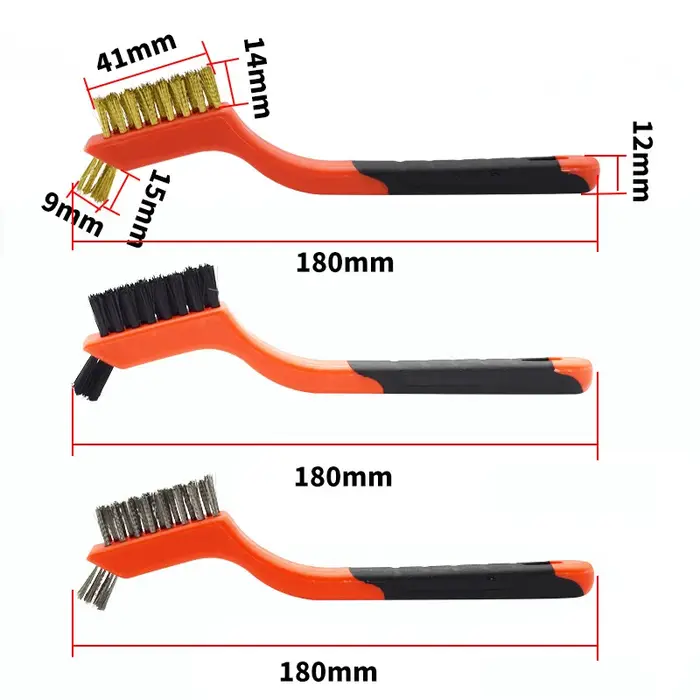 Brosse de nettoyage en laiton de 7 pouces