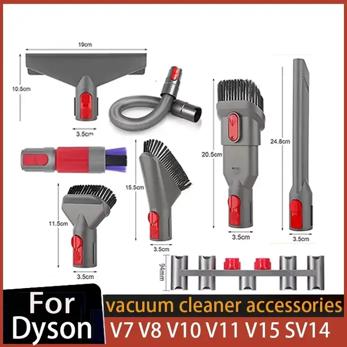 Tube d'extension de tige télescopique pour aspirateur à main Dyson V7 V8 V10 V11 V15