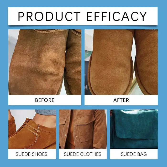 Nettoyant pour cuir suédé