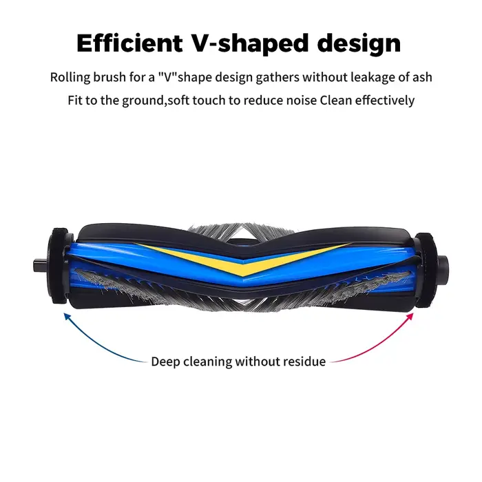Pièces de rechange pour brosse principale des robots aspirateurs Ecovacs Deebot T50 Pro/T50 PRO OMNI/T50 OMNI/X8 Pro