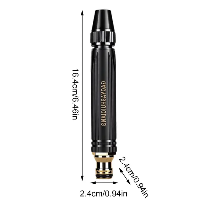 Buse de tuyau d'arrosage haute pression puissante et réglable