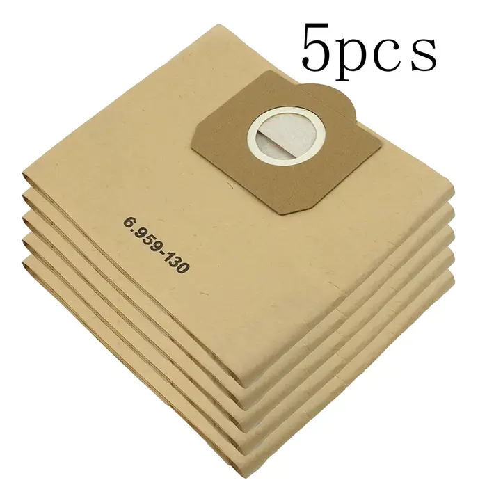 Karcher – sacs à poussière de remplacement 6.959 – 130, adaptés aux aspirateurs humides et secs WD3/