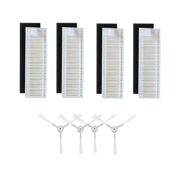 Filtre HEPA à brosse latérale pour aspirateur robot Tefal Rowent x-plorer 95 RG7975WH RG7987