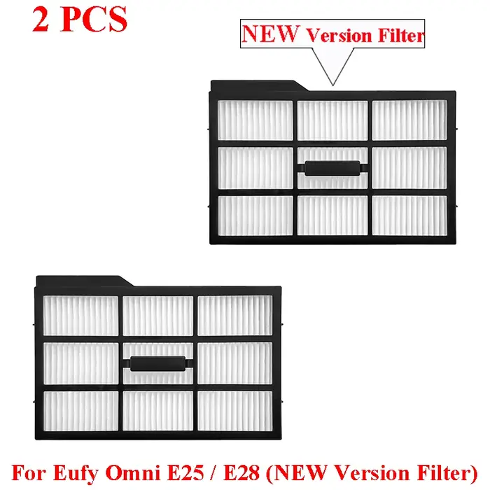 【NOUVELLE Version Filtre HEPA】 Accessoires pour aspirateur Eufy Omni E25 / E28