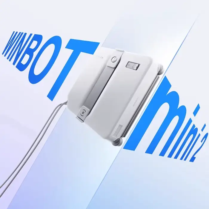 Nouveau robot intelligent ECOVACS 2026 pour le nettoyage des fenêtres WINBOT MINI2, robot nettoyeur 
