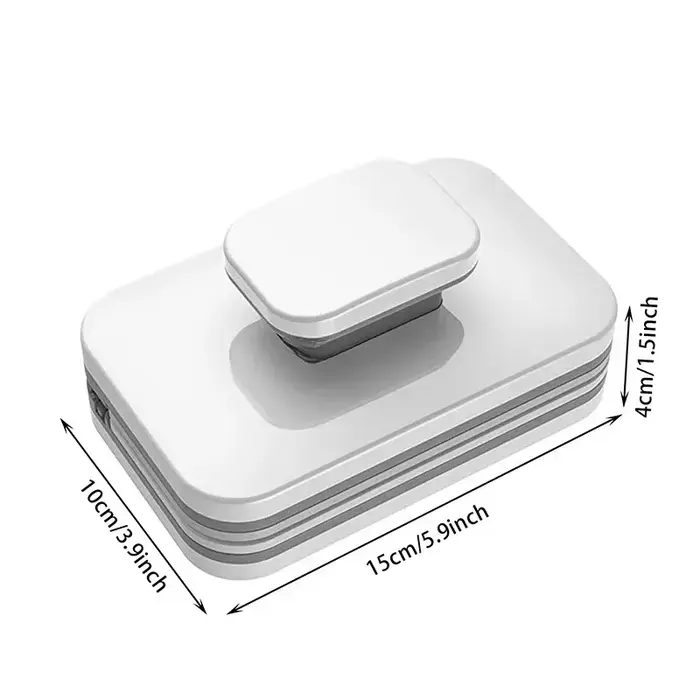 Nettoyeur de vitres magnétique Double face-grattoir à verre, nouvel outil de nettoyage ménager pour