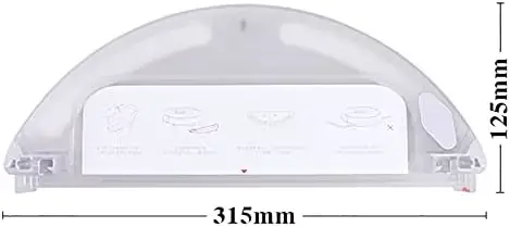 Boîte de réservoir d'eau pour aspirateur Robot Xiaomi Roborock S5 S6 S50 S51 S52 S55 S60 S61 S65 E25