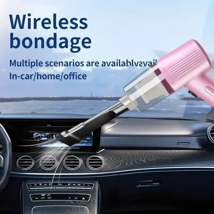 Aspirateur de voiture sans fil Portable multifonctionnel 4 en 1
