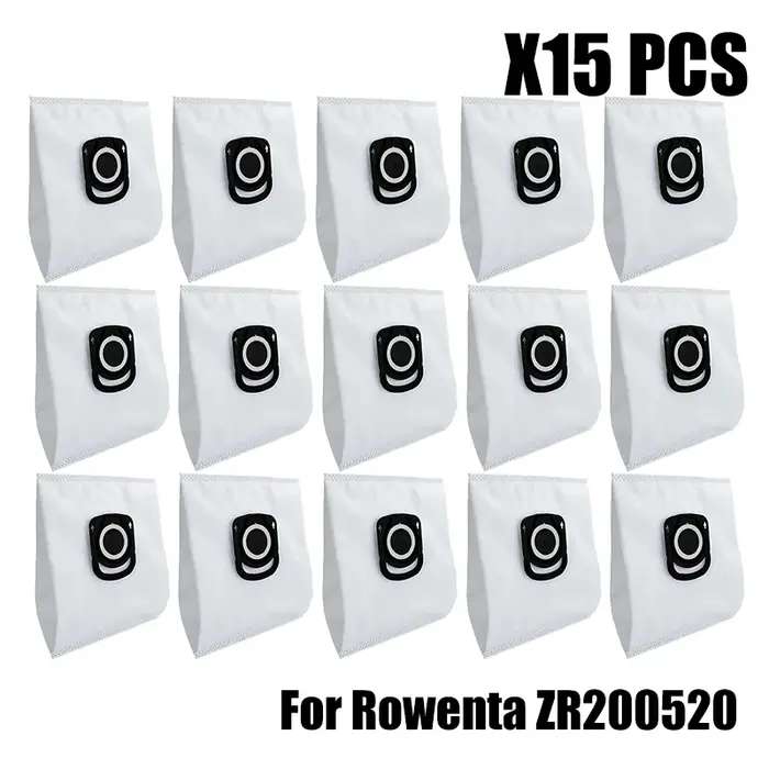 Sac à poussière sac de filtration élevé pour Rowenta ZR 200540 ZR 200540 ZR 200720 Pièces d'aspirateur Hygiene +