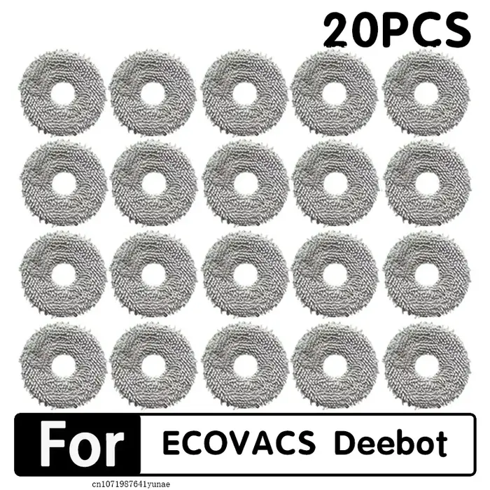 Tampon de nettoyage pour aspirateur Robot ECOVACS Deebot T20 T10 X1 Omni T30 Pro