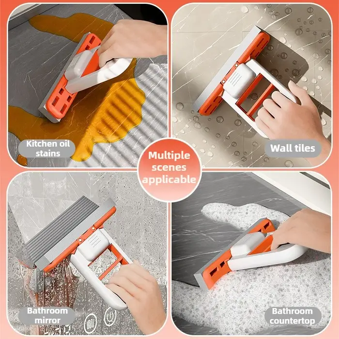 Mini vadrouille à main pliable en éponge