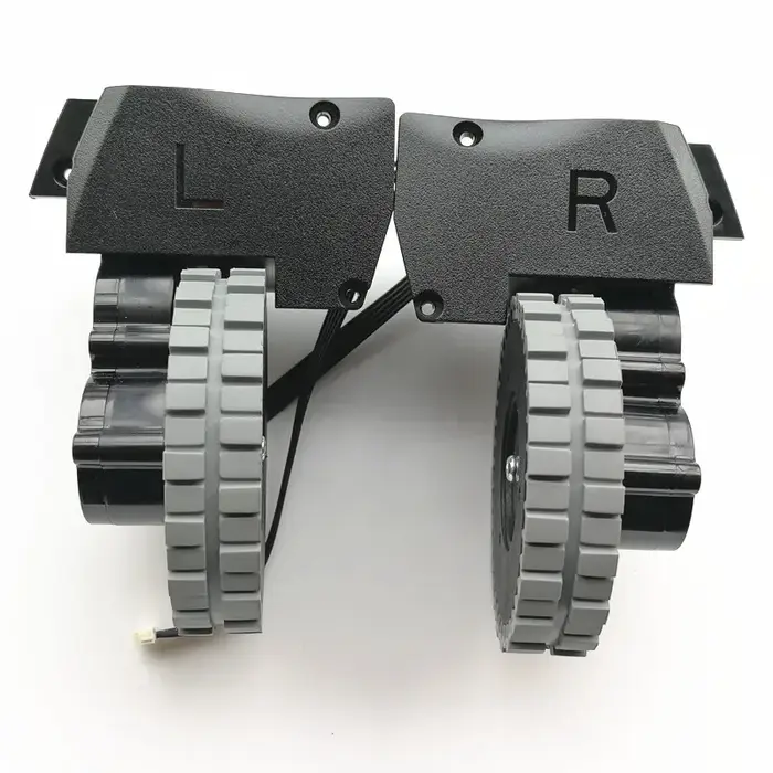 Ensemble moteur de roue droite gauche pour aspirateur robot SilverCrest SSRA1, pièces de rechange, m