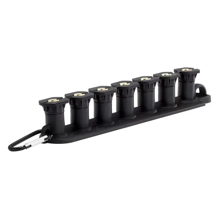 Embouts pour nettoyeur haute pression, paquet de 7 avec support de buse, connexion rapide de 1/4 pou