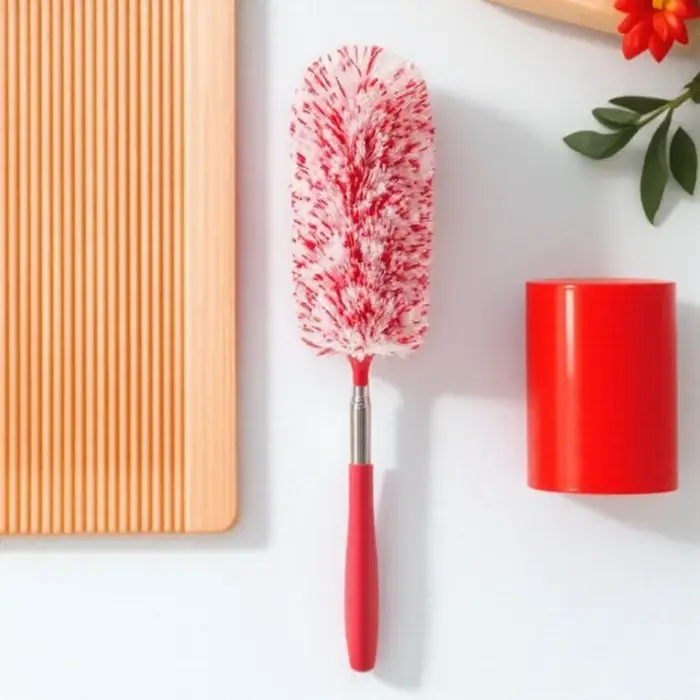 JJYY Plumeau télescopique - Brosse de nettoyage