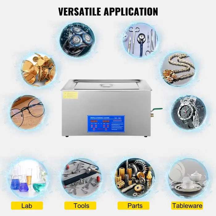 SucceBuy 1.3L 2L 3L 6L 10L 15L 22L 30L nettoyeur à ultrasons lave-vaisselle Machine à laver Portable