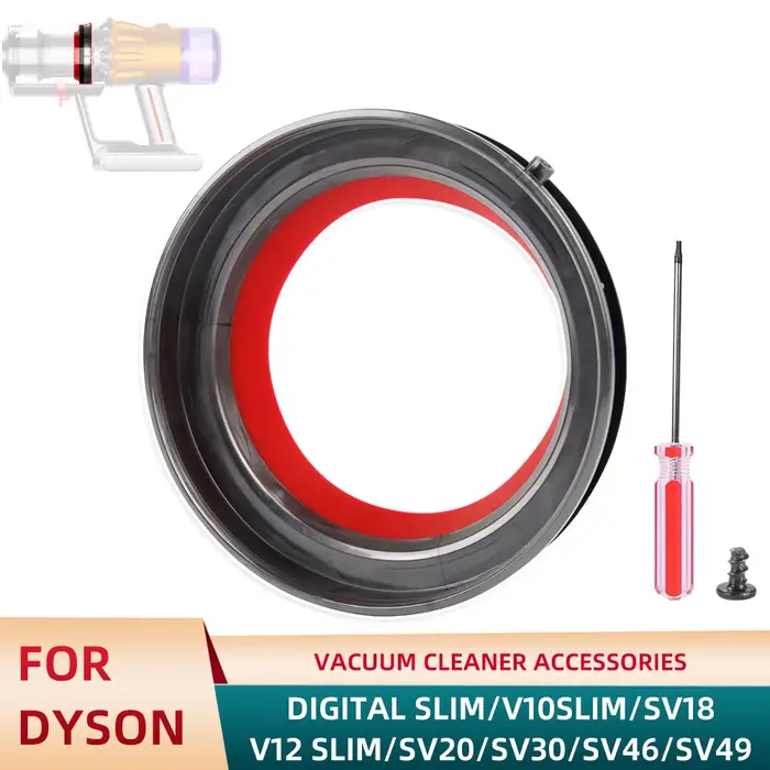 Anneau d'étanchéité pour bac à poussière Dyson V10 Slim (SV18) V12