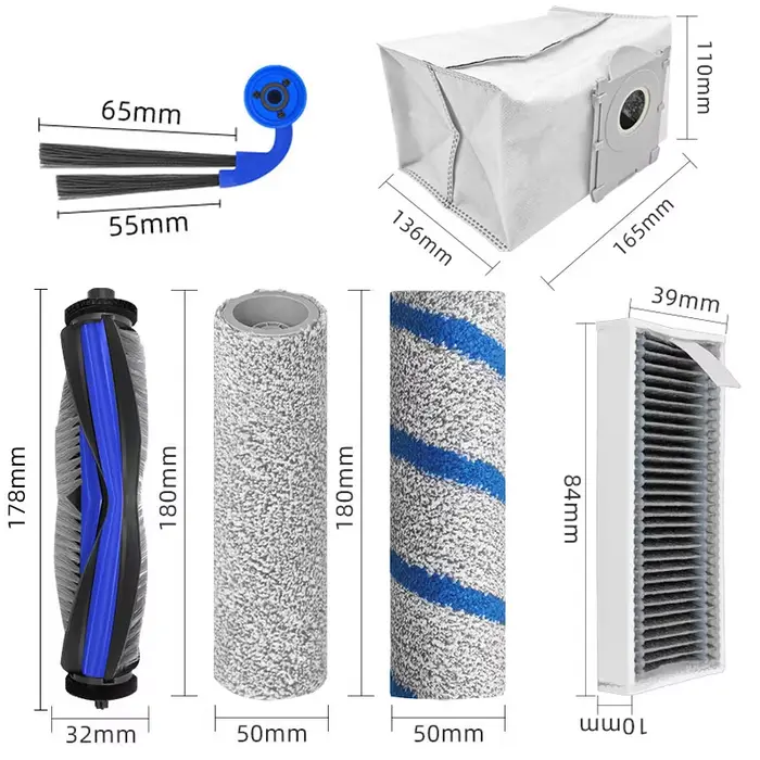 Accessoires pour aspirateur Robot Ecovacs X11 Pro Omni / X11 OMNICYCLONE
