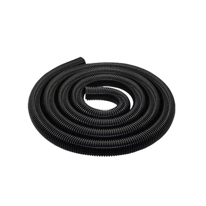 Tuyau fileté pour aspirateur, intérieur 35mm/extérieur 42mm, pailles à soufflet, tuyau souple et Flexible Durable, Tube de remplacement noir