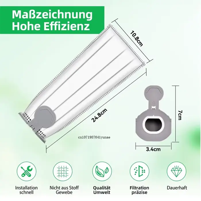 Sacs à poussière compatibles pour aspirateur Vorwerk Kobold VK7 FP7