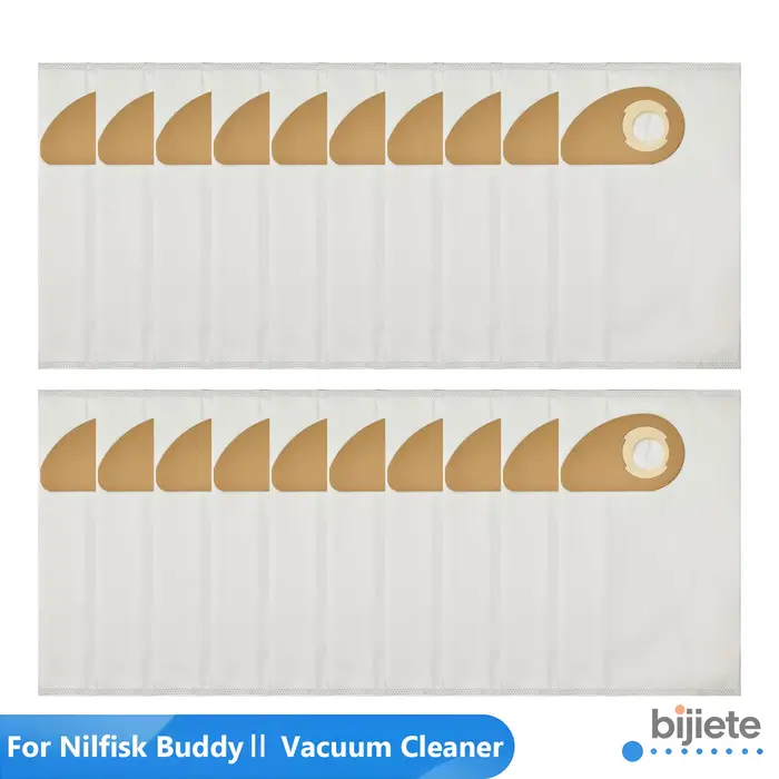 Sacs d'aspirateur pour Nilfisk Buddy II 12/18/12L/18L INOX