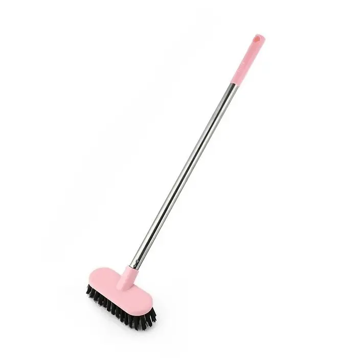 La brosse de toilette à long manche est idéale pour nettoyer la salle de bain. Sa poils robustes éliminent efficacement les taches tenaces