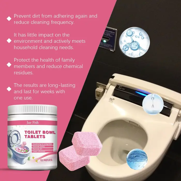 Comprimés effervescents pour toilettes - Détachant pour taches d'urine