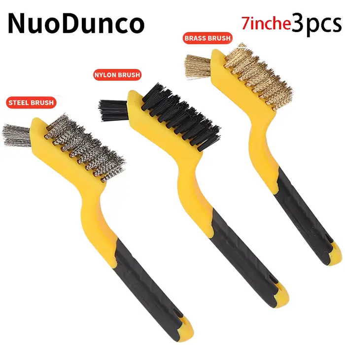 Brosse de nettoyage en laiton de 7 pouces