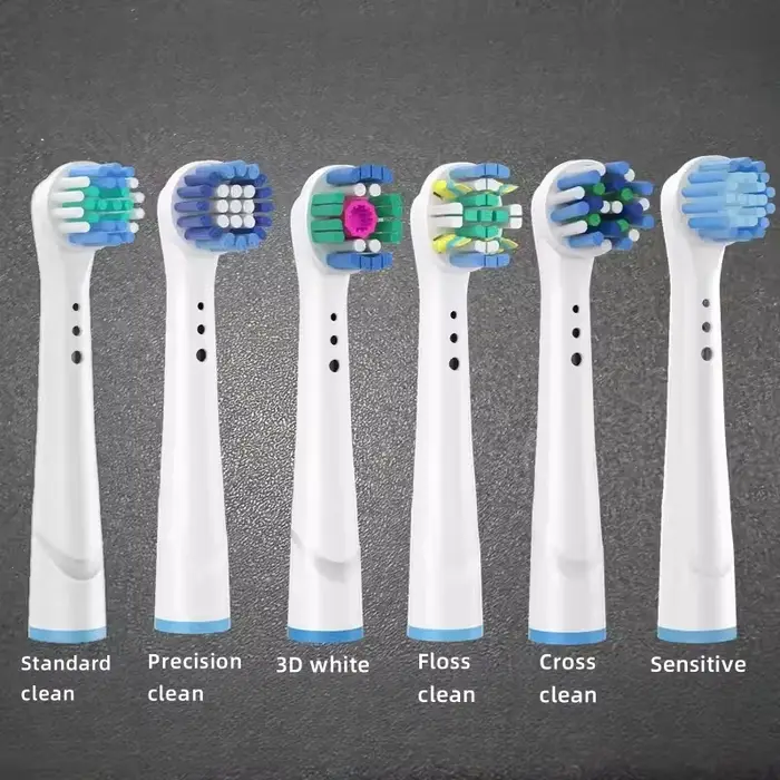 Têtes de brosse de rechange pour brosses à dents électriques Oral B, fil à Action croisée 3D Pro bla