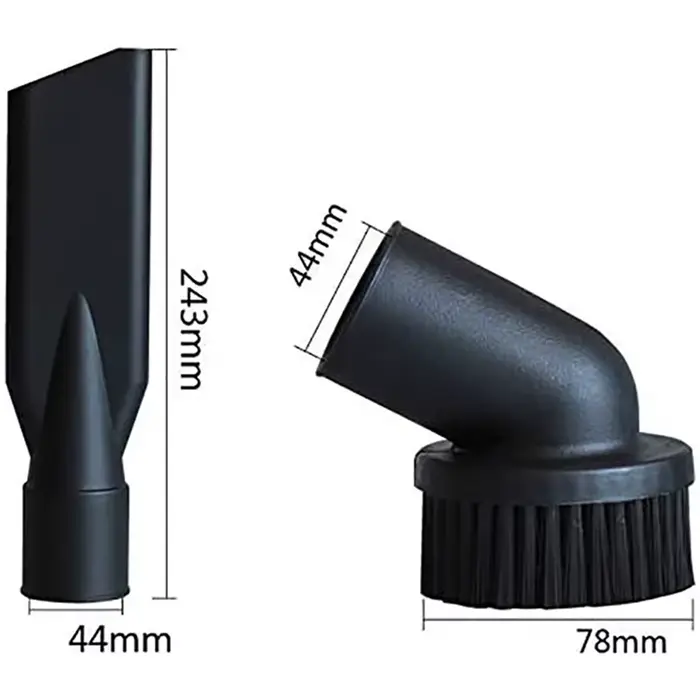 MEOF 10X aspirateur industriel brosse ronde et buses plates ensembles intérieur 44Mm accessoires d'aspirateur