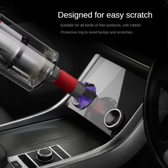 Tête d'Aspiration Universelle pour Aspirateur Dyson V7 V8 V10 V11 V12 V15, Brosse Douce de Dépoussié