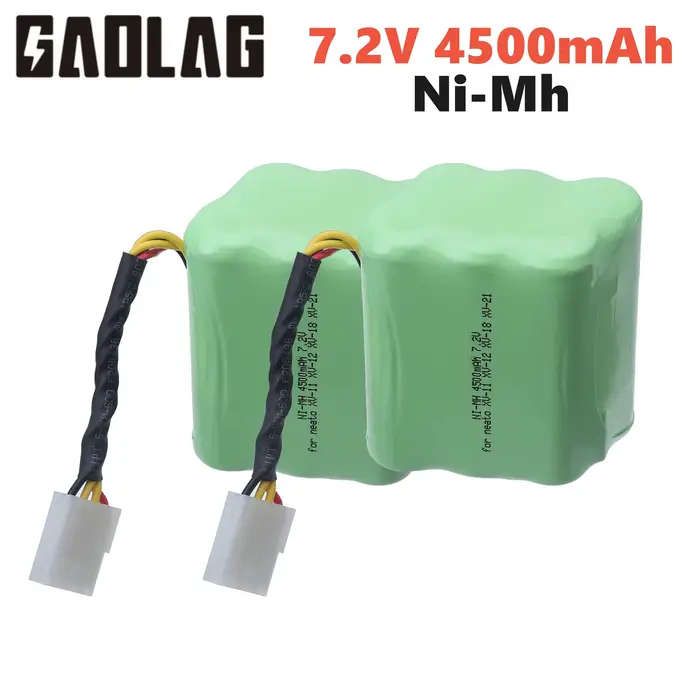 2 pièces 7.2v 4500mAh batterie pour Neato XV-21 XV-11 XV-14 XV-15 robot aspirateur pièces neato xv b