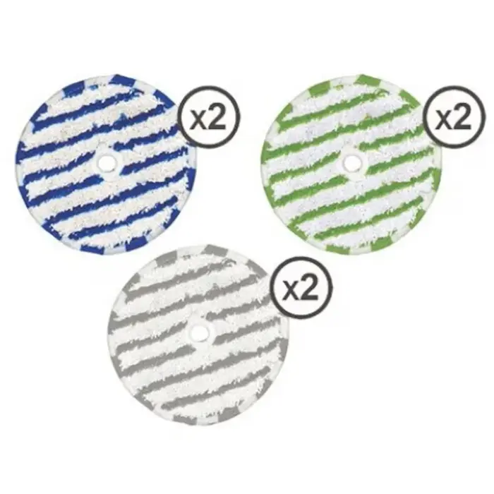 Tampons de nettoyage de remplacement en microfibre