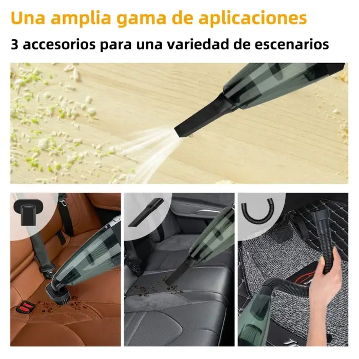 Aspirateur de voiture sans fil pour la maison et les touristes