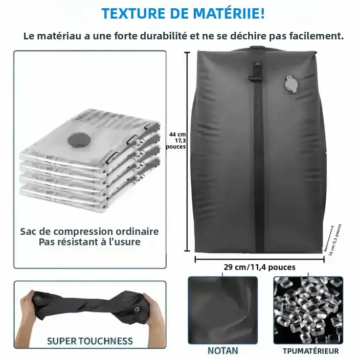 Sacs de rangement sous vide