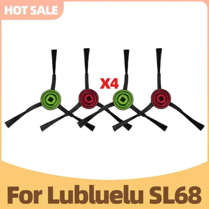 Compatible avec Lubluelu SL68 Accessoires d'Aspirateur Brosse Principale Brosse Latérale Filtre HEPA