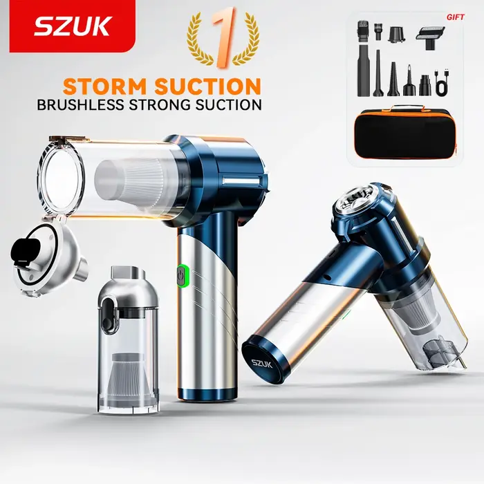 SZUK C013MAX puissant aspirateur de voiture Mini