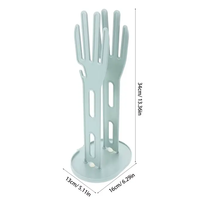 Support de séchage de gants de cuisine avec Base de Drainage