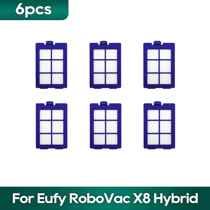 Compatible avec le kit de pièces de rechange et accessoires pour l'Eufy RoboVac X8 Hybrid