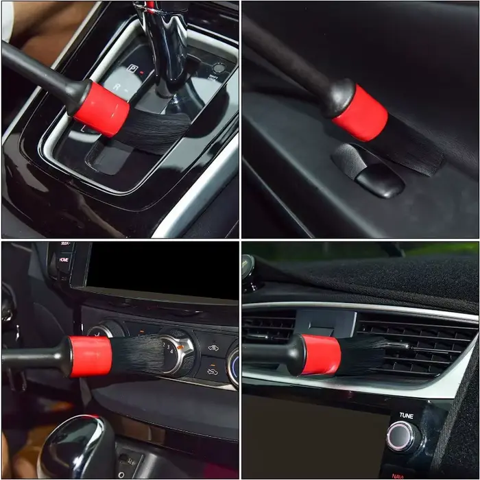 Kit de brosses de nettoyage de voiture