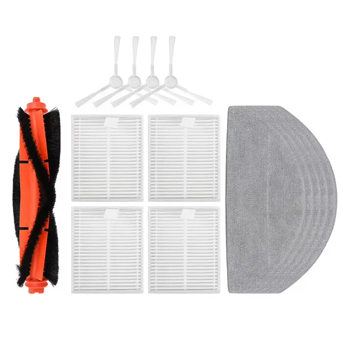 Pour Xiaomi S20 D106 3C E10 B112 E12 Robot aspirateur brosse principale sac à poussière filtre HEPA