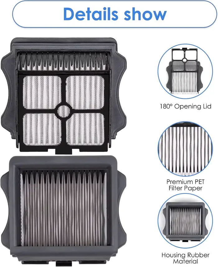 Filtres HEPA pour aspirateur sec et humide Tineco iFloor 3/ Floor One S3