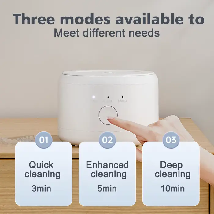 Nettoyeur ultrasonique professionnel pour prothèses dentaires