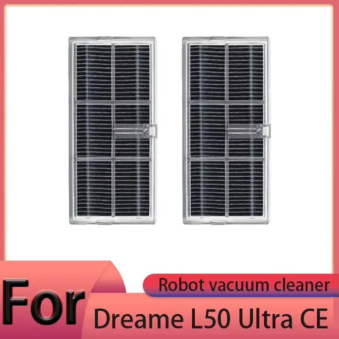 Accessoires pour aspirateur robot Dreame L50 Ultra CE : brosse principale, brosse latérale, filtre H