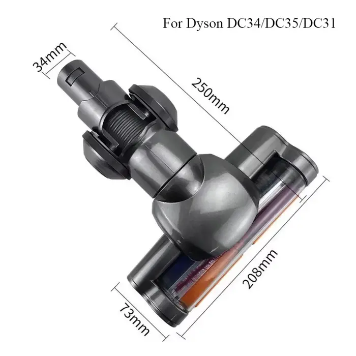 Tête de brosse électrique pour sol dur Dyson, pour rouleau motorisé Anti-emmêlement DC34/DC35/DC31,