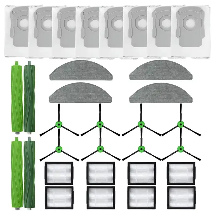 32 pièces pour aspirateur robot iRobot Roomba séries Combo I3+, I5, I5+, J5, J5+ – Brosse rotative,