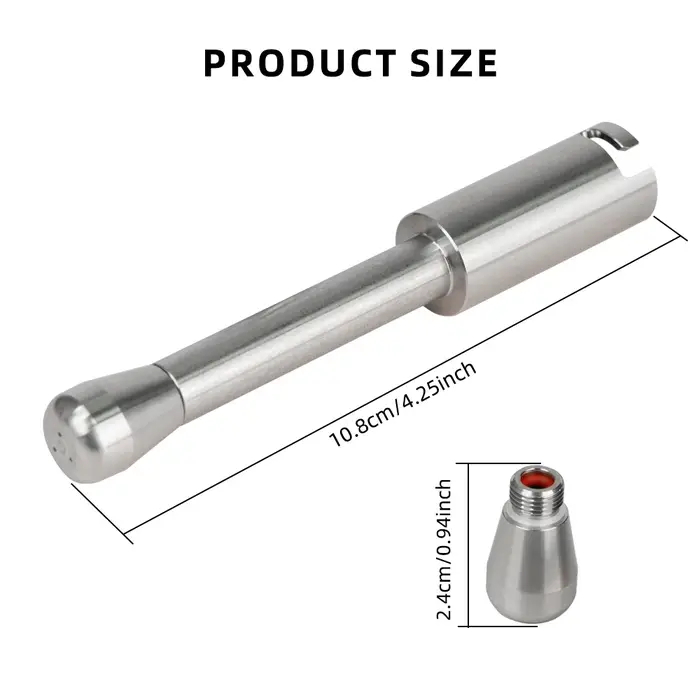 Baguette de buse de vapeur en acier inoxydable