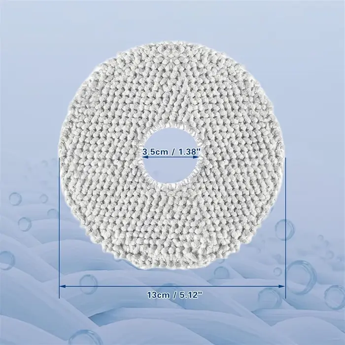 Lot de 10 serpillières lavables pour robot aspirateur